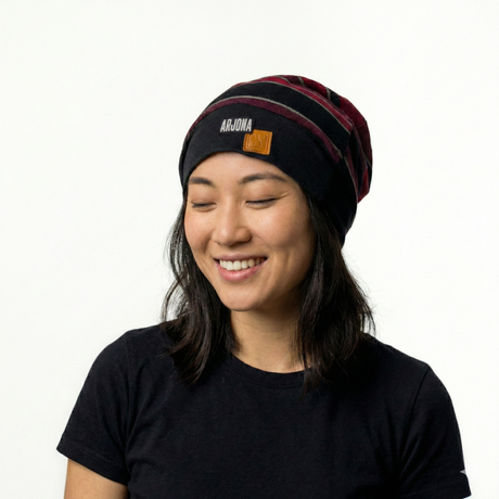 Beanie Jaspe Rojo